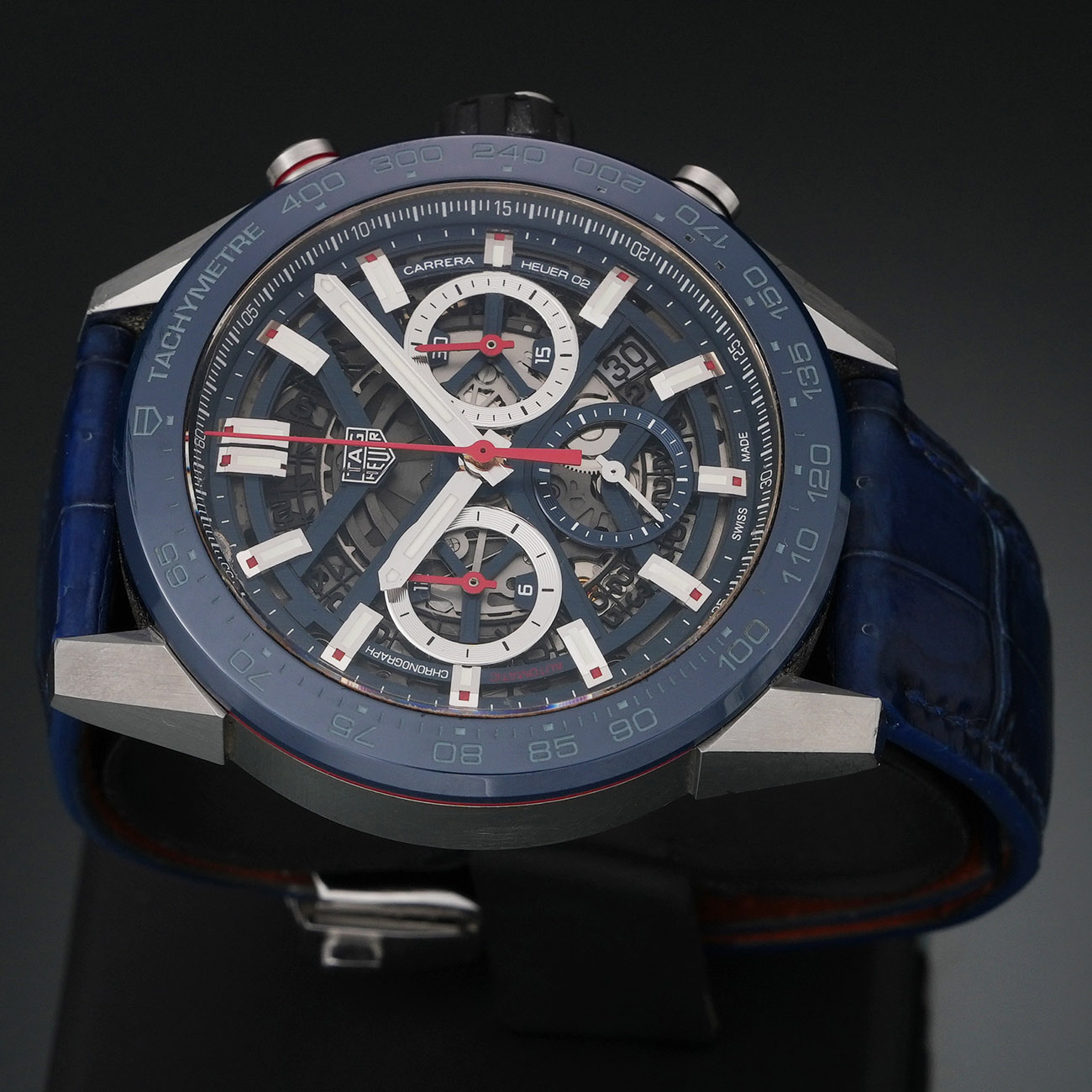 TAG HEUER(USED)태그호이어 까레라 오토매틱 45 mm CBG2A11